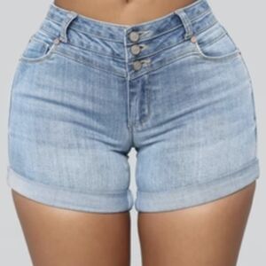 NWOT Boom Boom Jean Shorts 13